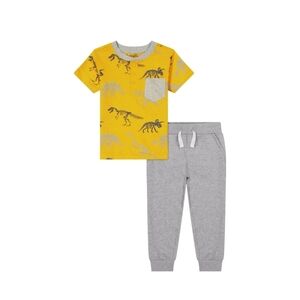 LITTLE REBELS TODDLER BOY DINOSAUR SHIRT & JOGGER SET 2T New With Tag